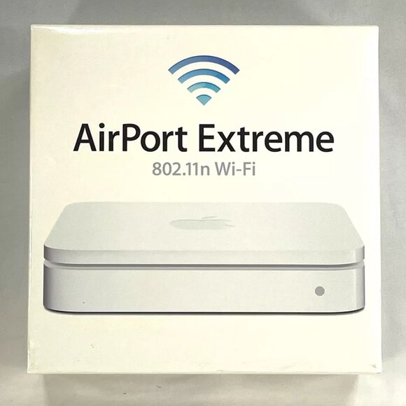 APPLE AirPort Extreme Station 802.11n Wi-Fi Router (Model No. A1354) - Picture 2 of 6